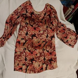 One World Butterfly Tunic Dress